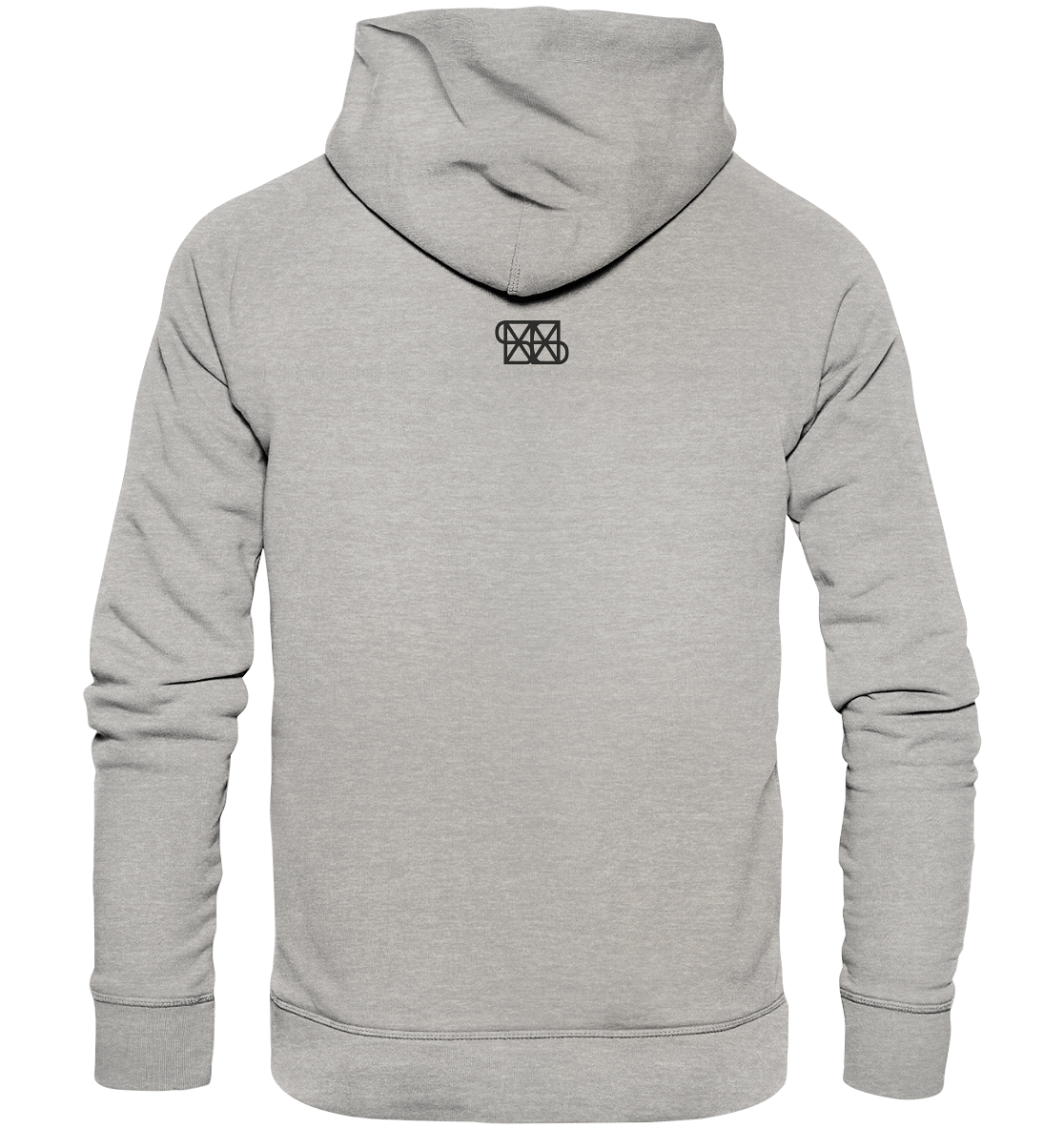 Horizon black - Organic Basic Hoodie