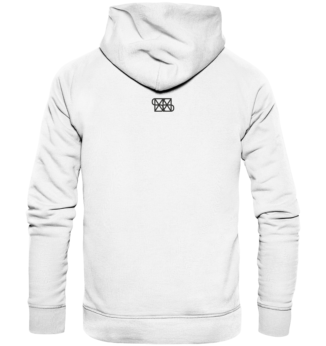 Horizon black - Organic Basic Hoodie