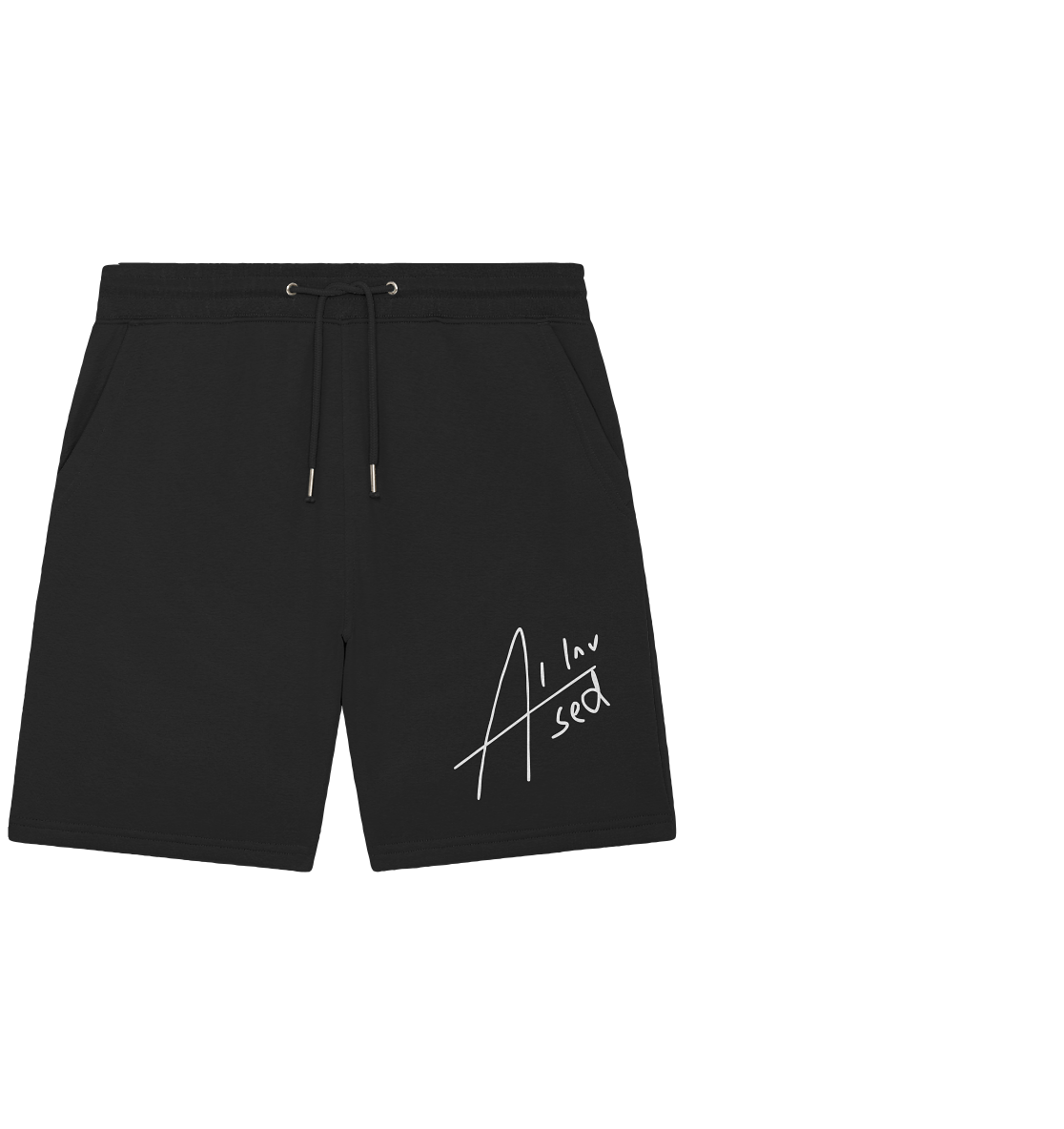 Thriller white - Organic Jogger Shorts